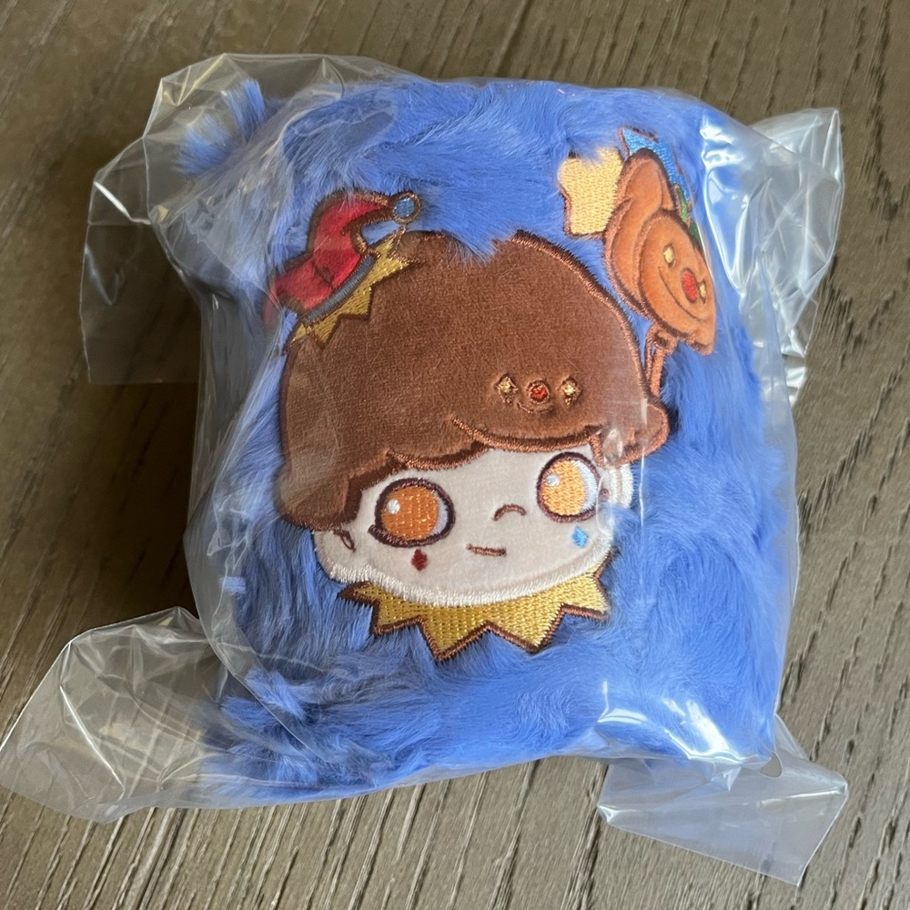 Dimoo Why So Serious Makeup Brush Pencil Desk Plush Round Storage Container NIB!